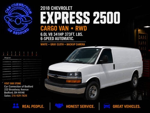 2018 Chevrolet Express 2500 3dr Cargo Van