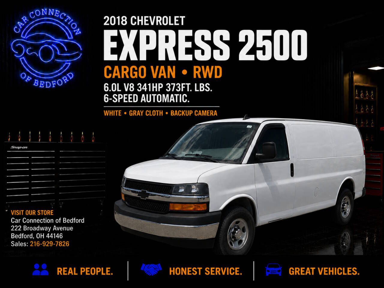 2018 Chevrolet Express 2500 3dr Cargo Van