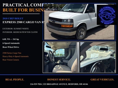 2018 Chevrolet Express 2500 3dr Cargo Van