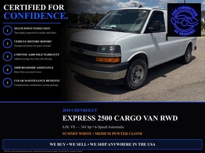 2018 Chevrolet Express 2500 3dr Cargo Van