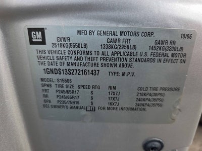 2007 Chevrolet TrailBlazer LS 4dr SUV