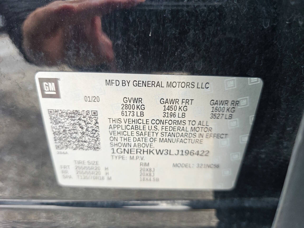 2020 Chevrolet Traverse LT Leather 4dr SUV