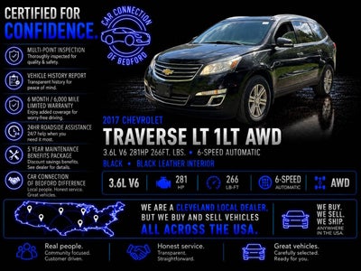 2017 Chevrolet Traverse LT AWD 4dr SUV w/1LT