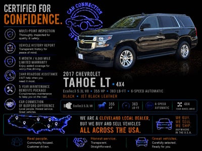2017 Chevrolet Tahoe LT 4x4 4dr SUV