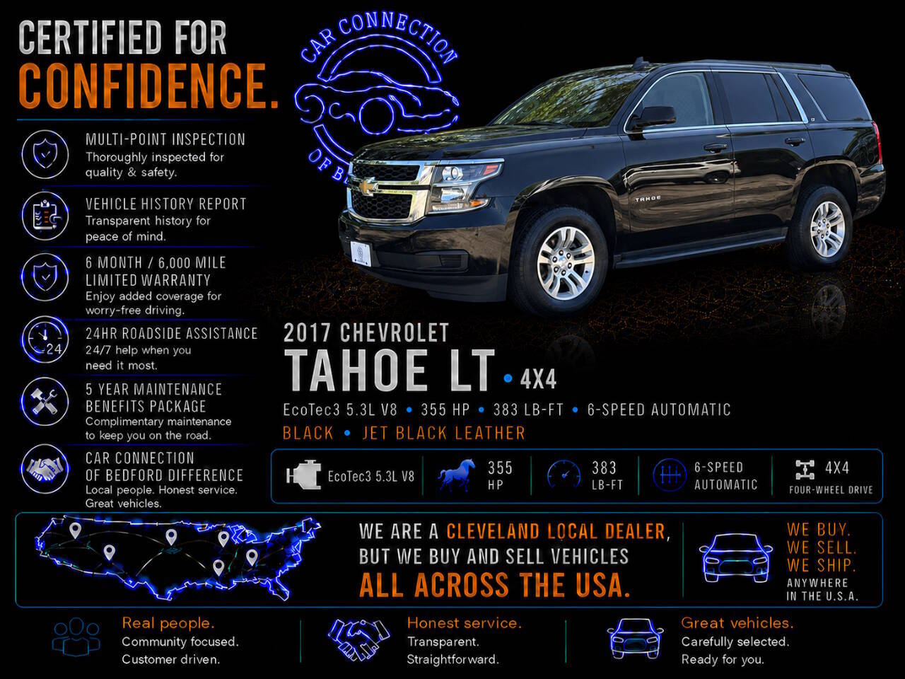 2017 Chevrolet Tahoe LT 4x4 4dr SUV