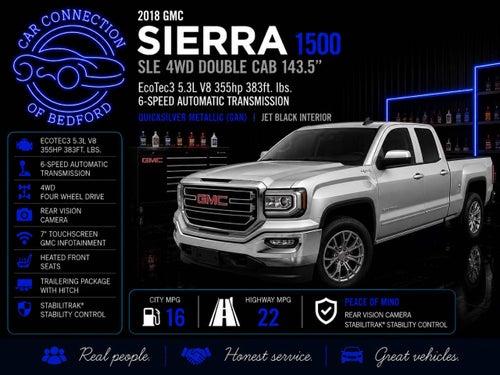 2018 GMC Sierra 1500 SLE 4x4 4dr Double Cab 6.5 ft. SB
