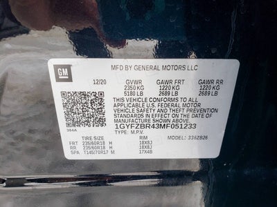 2021 Cadillac XT4 Luxury 4x4 4dr Crossover