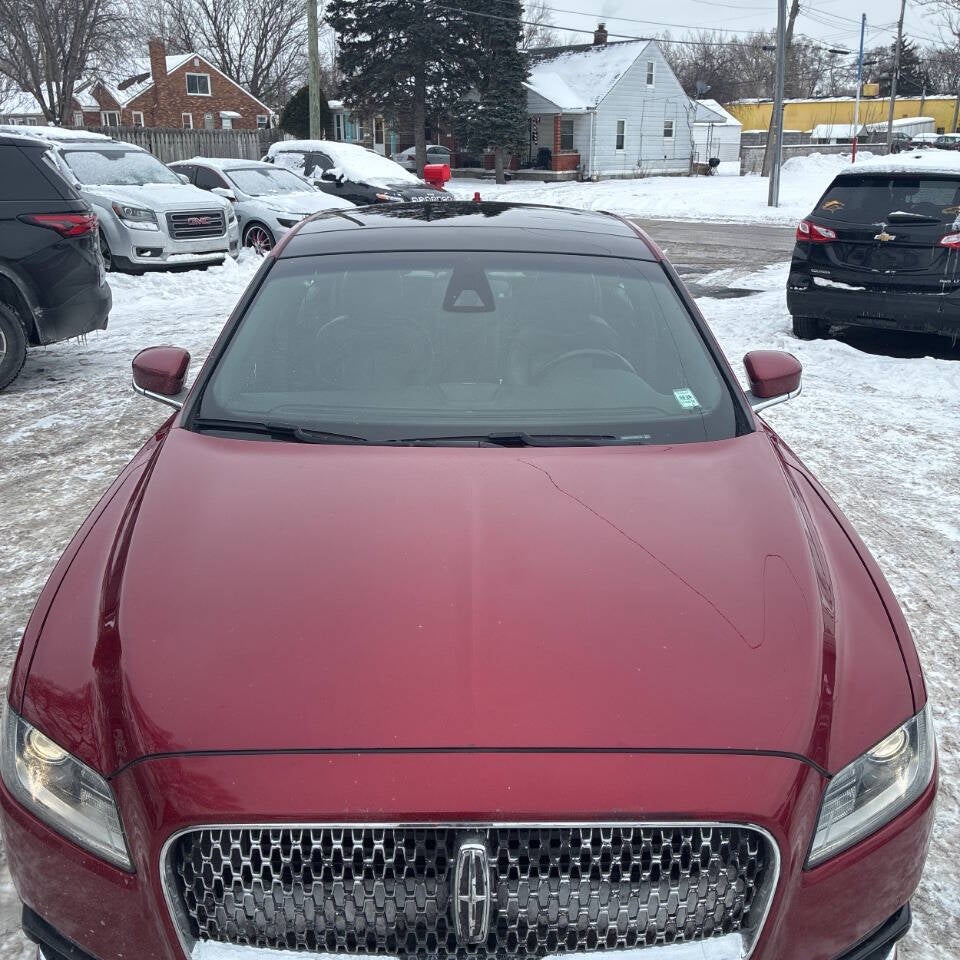 2017 Lincoln Continental Select AWD 4dr Sedan