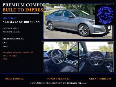 2024 Nissan Altima 2.5 SV 4dr Sedan