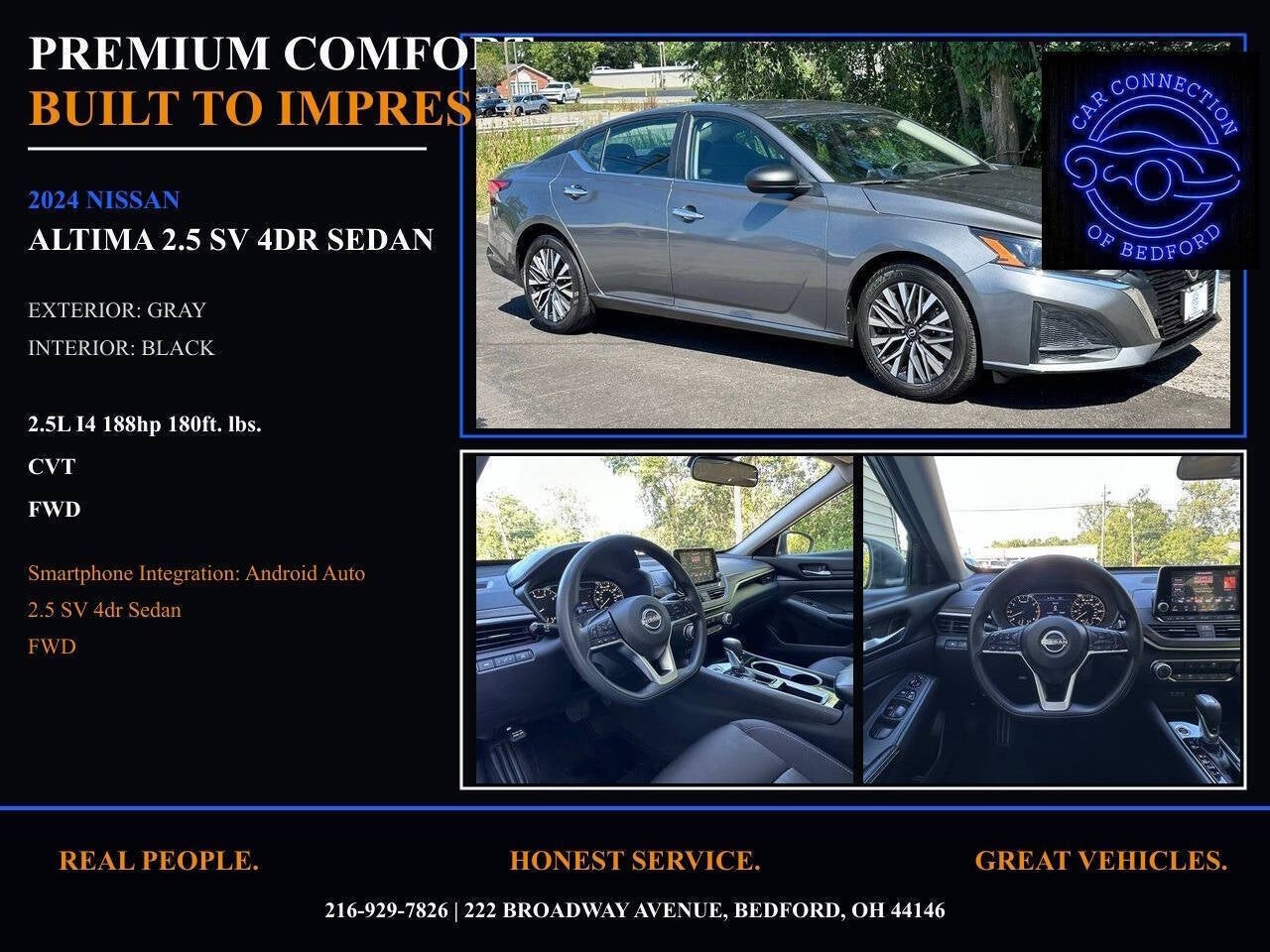 2024 Nissan Altima 2.5 SV 4dr Sedan