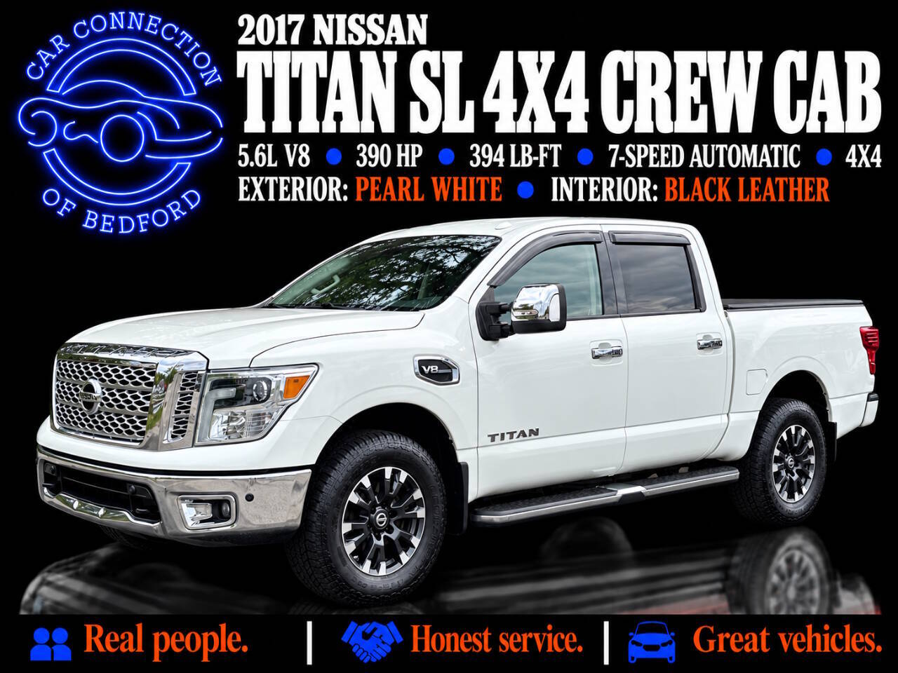 2017 Nissan Titan SL 4x4 4dr Crew Cab