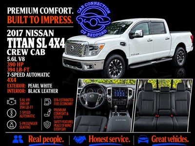 2017 Nissan Titan SL 4x4 4dr Crew Cab