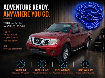 2014 Nissan Frontier SV V6 4x4 4dr King Cab 6.1 ft. SB Pickup 5A