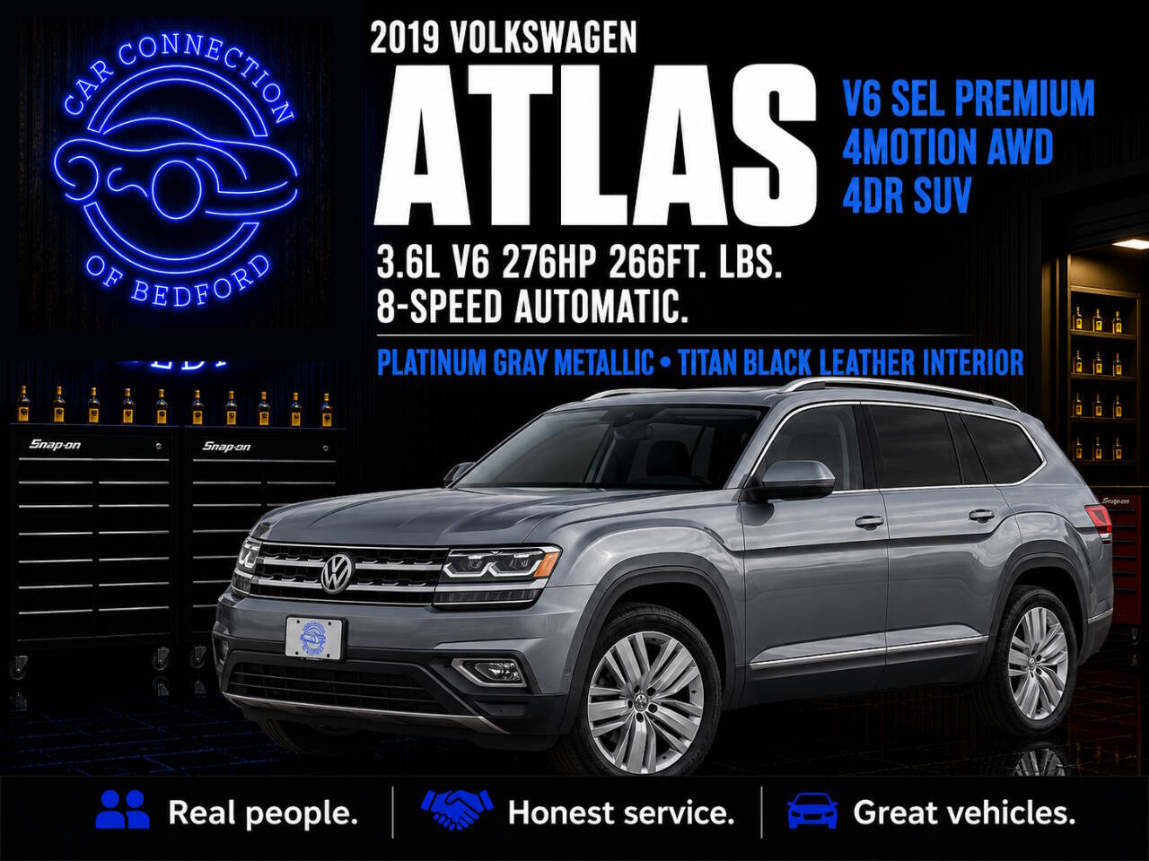 2019 Volkswagen Atlas V6 SEL Premium 4Motion AWD 4dr SUV