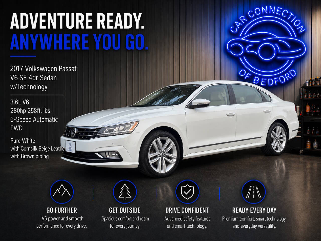 2017 Volkswagen Passat V6 SE 4dr Sedan w/Technology