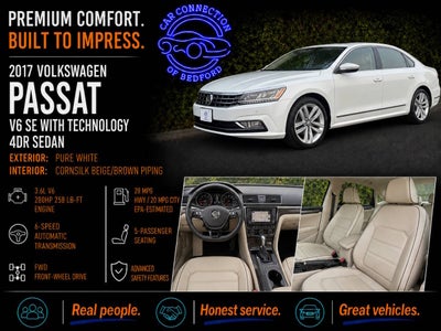 2017 Volkswagen Passat V6 SE 4dr Sedan w/Technology