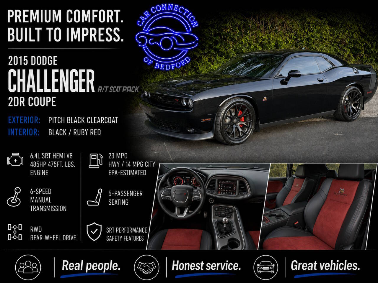 2015 Dodge Challenger R/T Scat Pack Shaker 2dr Coupe