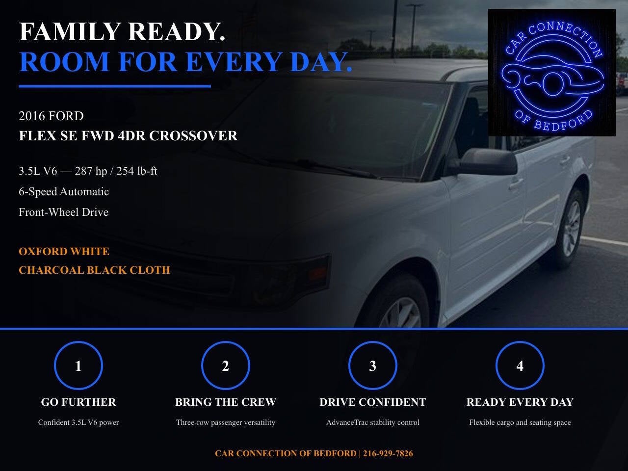 2016 Ford Flex SE 4dr Crossover