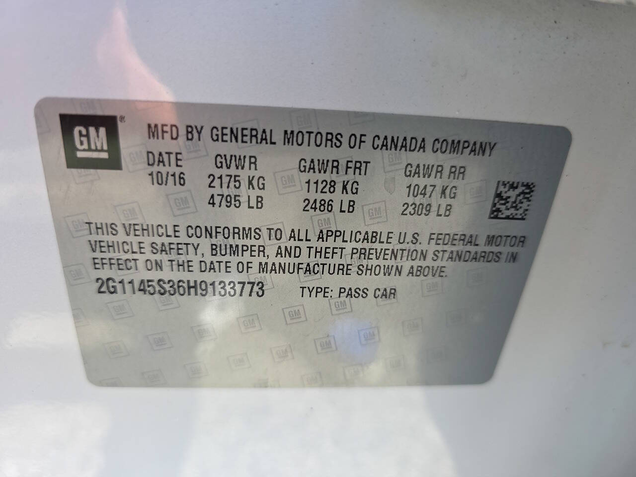 2017 Chevrolet Impala Premier 4dr Sedan