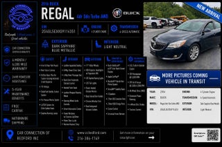 2016 Buick Regal Base AWD 4dr Sedan