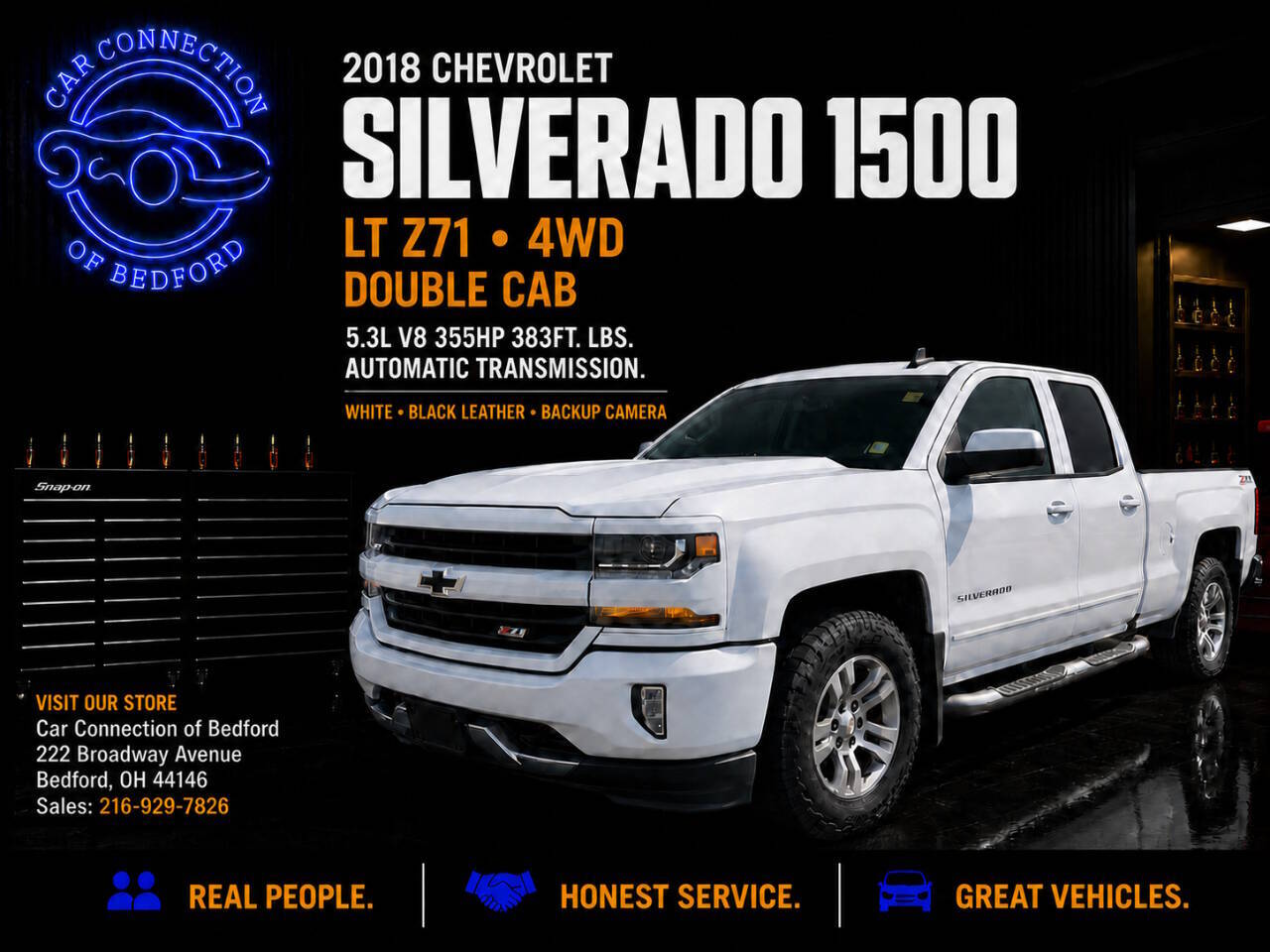 2018 Chevrolet Silverado 1500 LT Z71 4x4 4dr Double Cab 6.5 ft. SB
