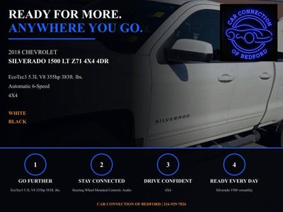 2018 Chevrolet Silverado 1500 LT Z71 4x4 4dr Double Cab 6.5 ft. SB