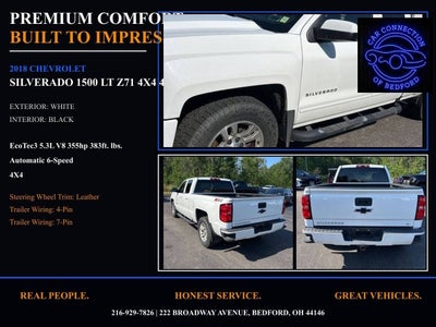 2018 Chevrolet Silverado 1500 LT Z71 4x4 4dr Double Cab 6.5 ft. SB