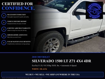 2018 Chevrolet Silverado 1500 LT Z71 4x4 4dr Double Cab 6.5 ft. SB