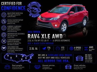 2014 Toyota RAV4 XLE AWD 4dr SUV