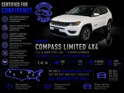 2018 Jeep Compass Limited 4x4 4dr SUV