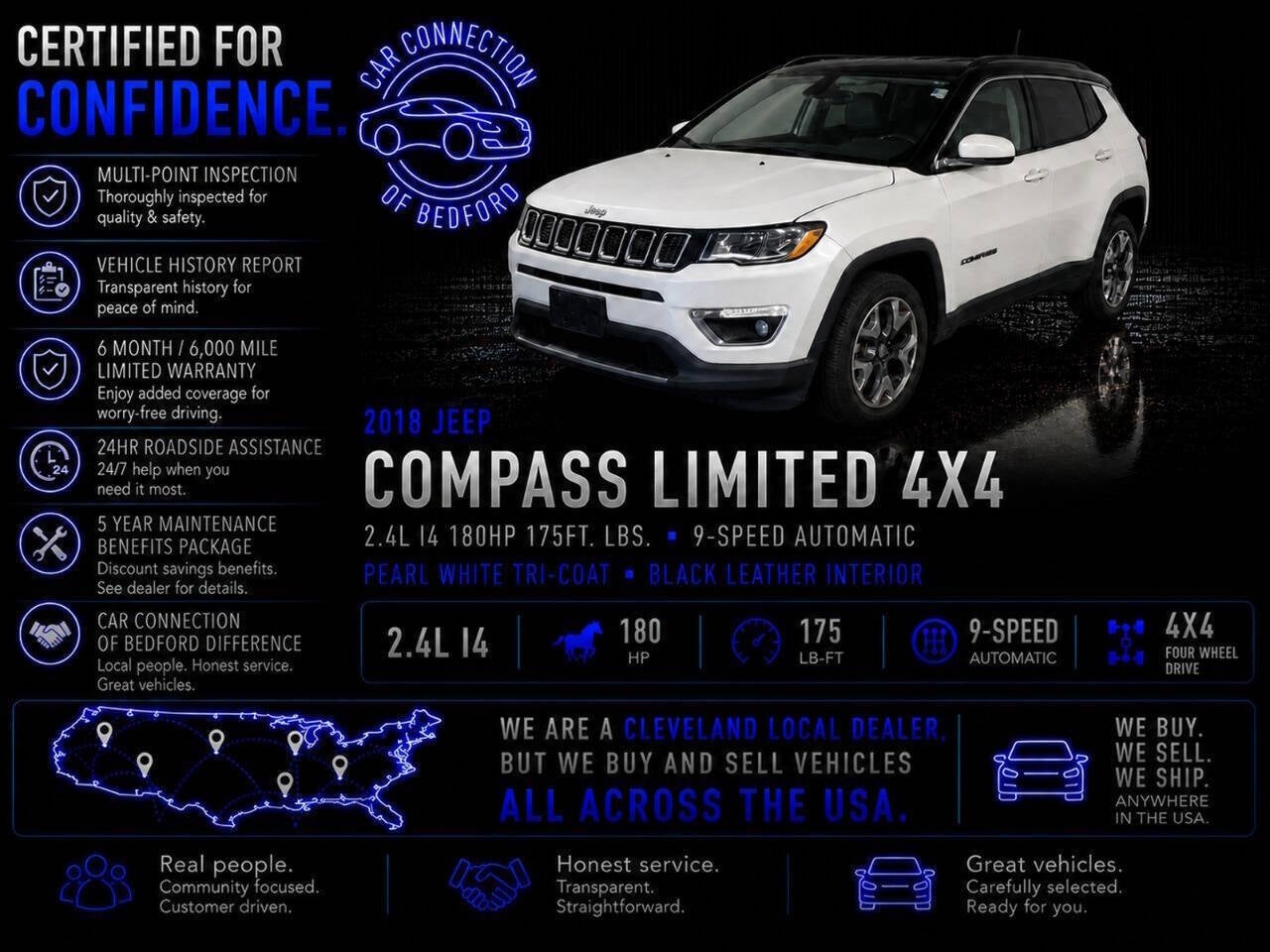 2018 Jeep Compass Limited 4x4 4dr SUV