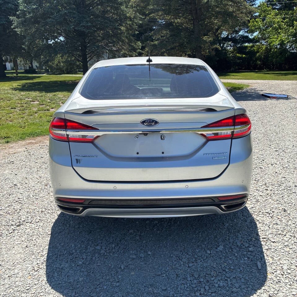2017 Ford Fusion Titanium 4dr Sedan