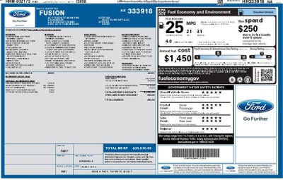 2017 Ford Fusion Titanium 4dr Sedan