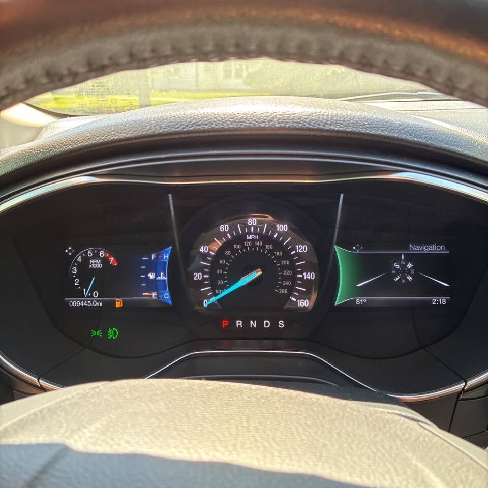 2017 Ford Fusion Titanium 4dr Sedan