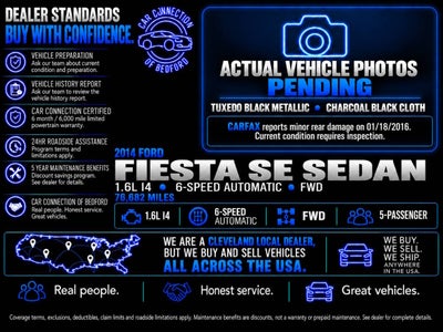 2014 Ford Fiesta SE 4dr Sedan