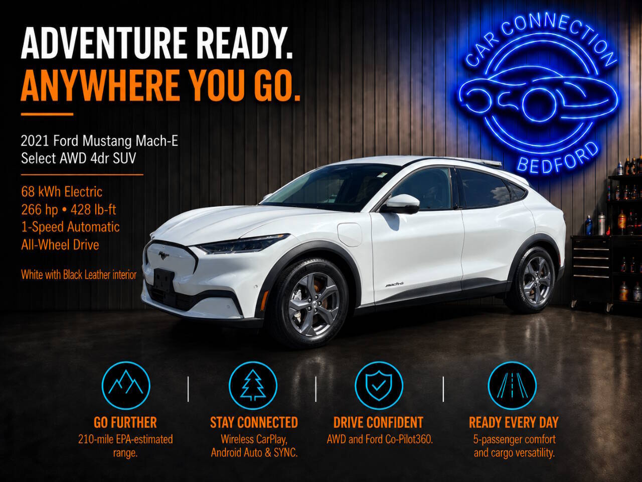 2021 Ford Mustang Mach-E Select AWD 4dr SUV