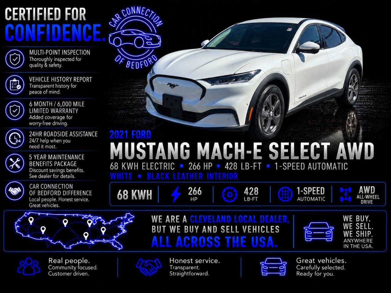 2021 Ford Mustang Mach-E Select AWD 4dr SUV