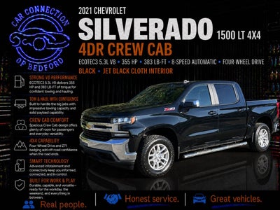 2021 Chevrolet Silverado 1500 LT 4x4 4dr Crew Cab 5.8 ft. SB w/1LT