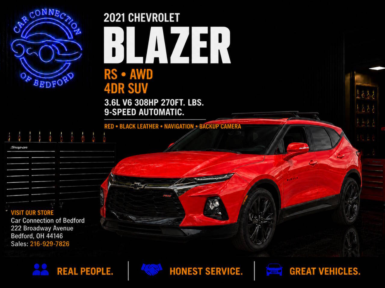 2021 Chevrolet Blazer RS AWD 4dr SUV