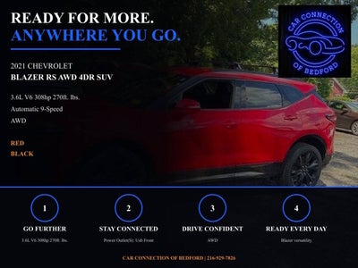 2021 Chevrolet Blazer RS AWD 4dr SUV