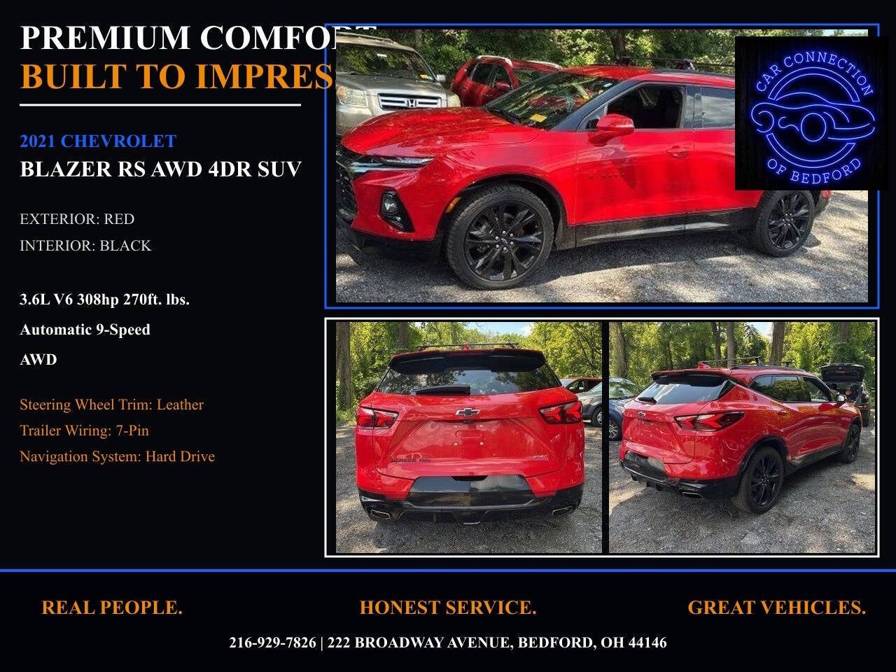 2021 Chevrolet Blazer RS AWD 4dr SUV