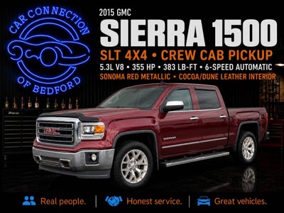 2015 GMC Sierra 1500 SLT 4x4 4dr Crew Cab 5.8 ft. SB