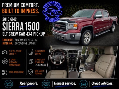 2015 GMC Sierra 1500 SLT 4x4 4dr Crew Cab 5.8 ft. SB