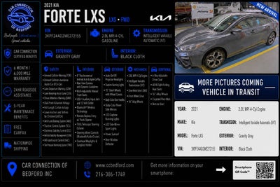 2021 Kia Forte LXS 4dr Sedan
