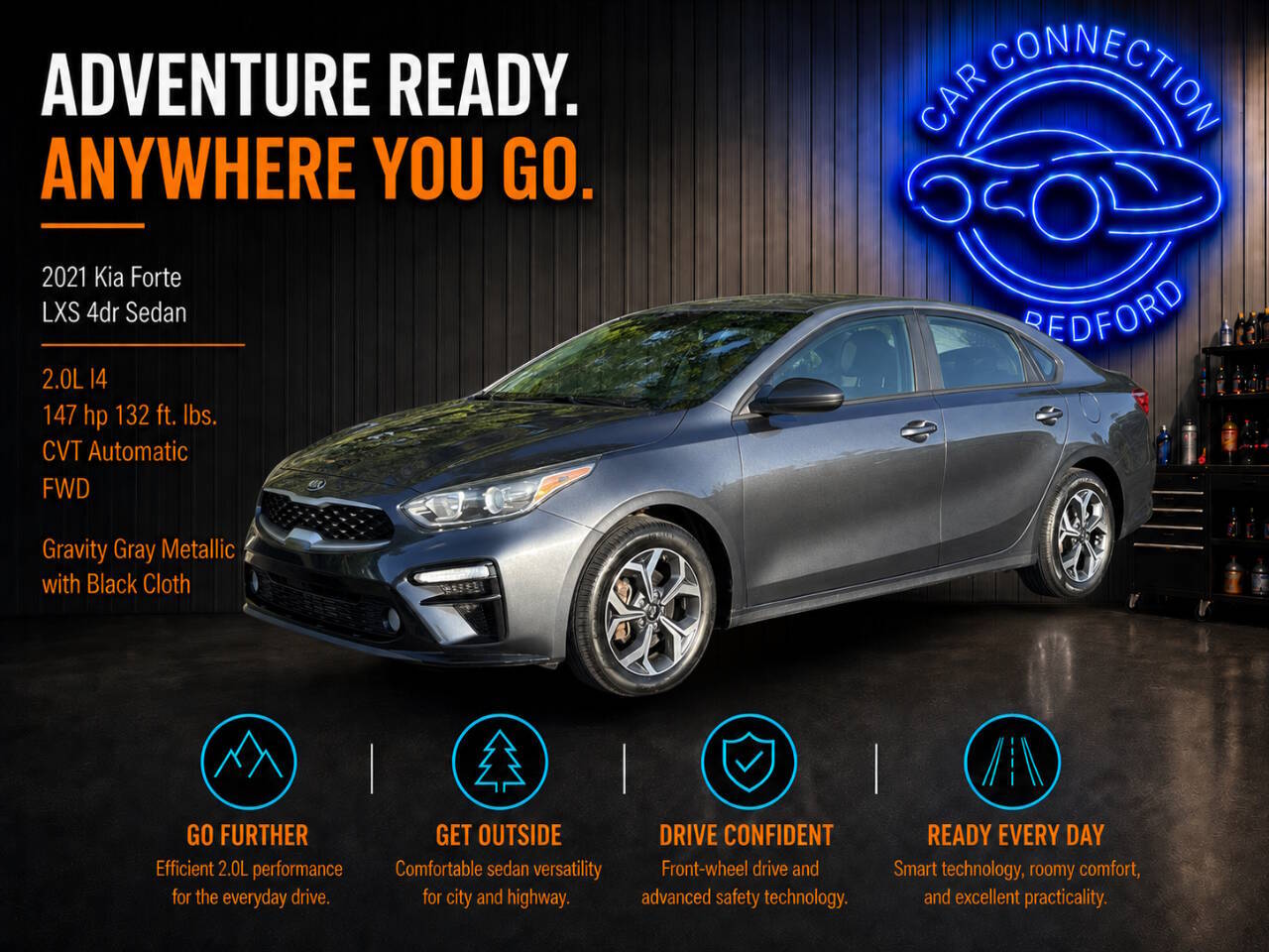 2021 Kia Forte LXS 4dr Sedan