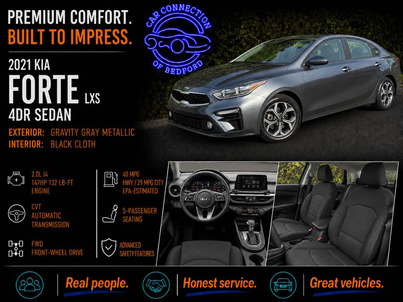 2021 Kia Forte LXS 4dr Sedan