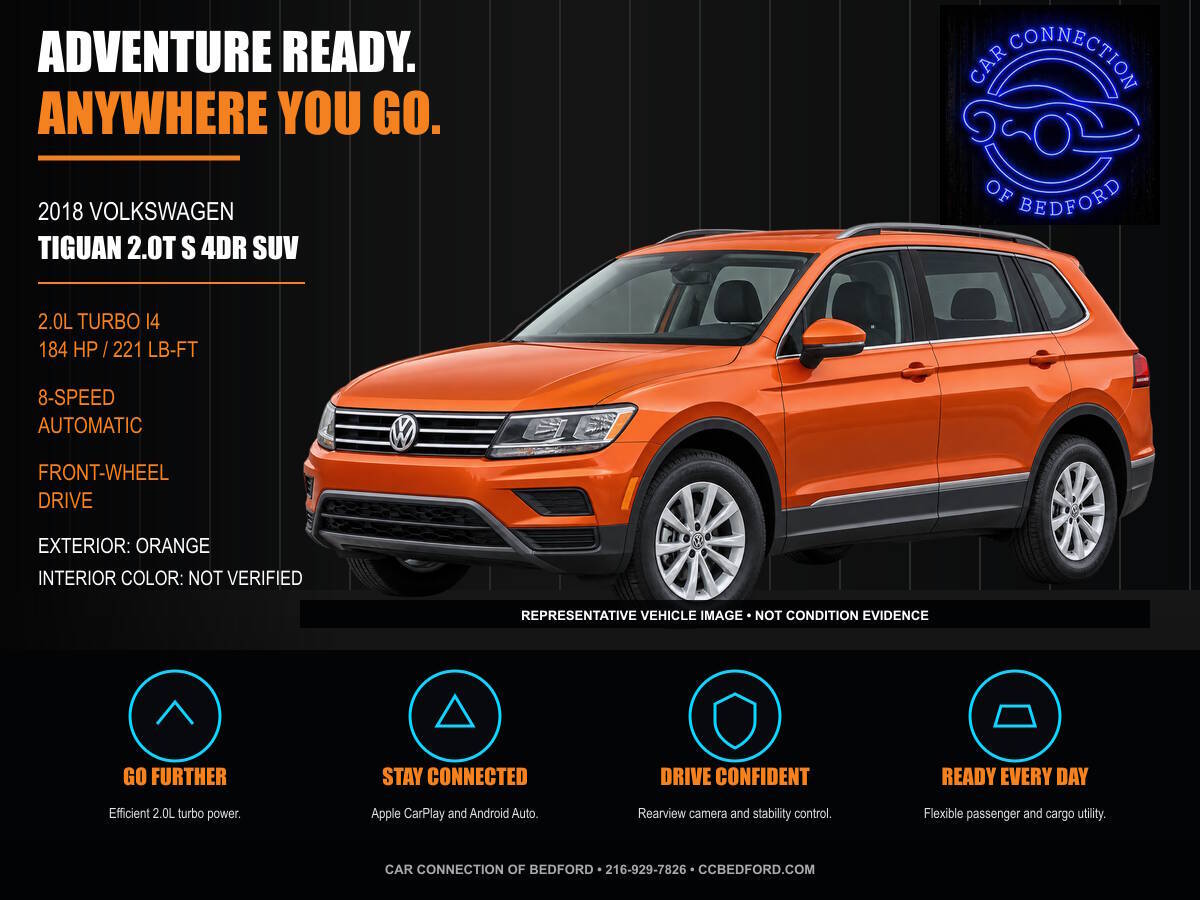 2018 Volkswagen Tiguan 2.0T S 4dr SUV
