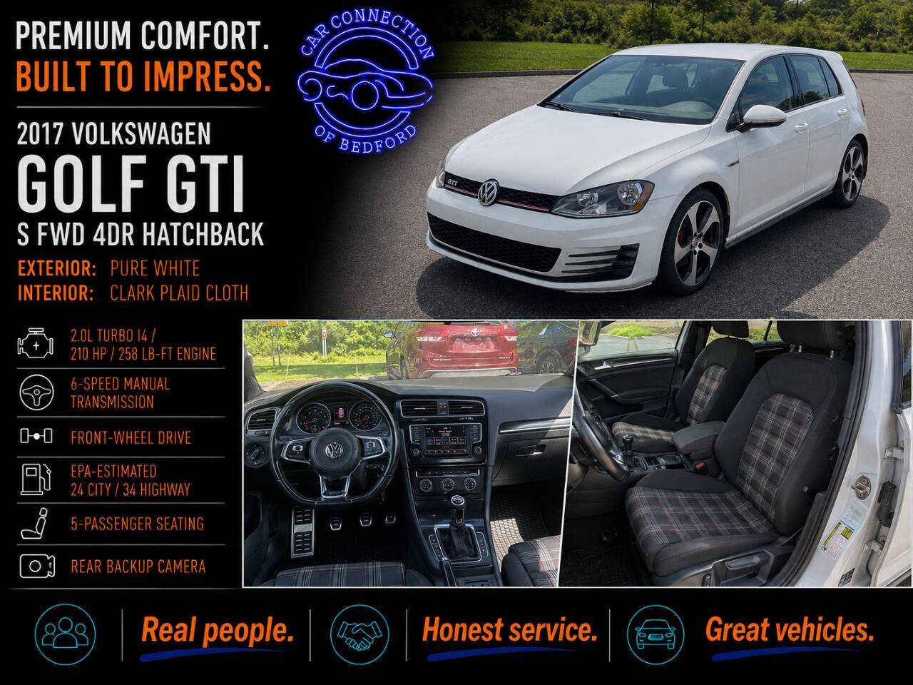 2017 Volkswagen Golf GTI S 4dr Hatchback 6M