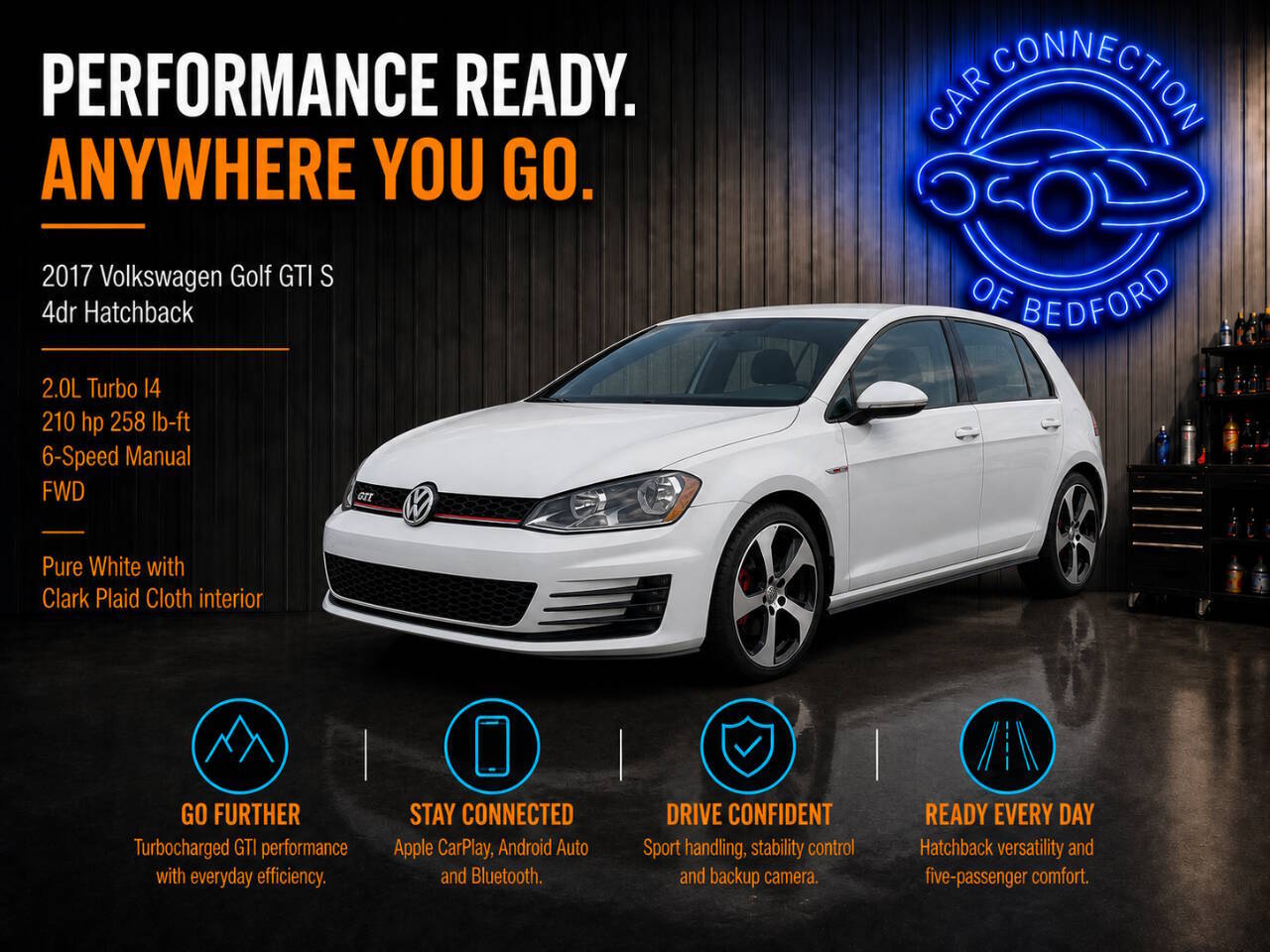 2017 Volkswagen Golf GTI S 4dr Hatchback 6M