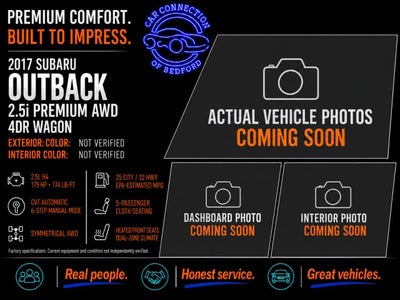 2017 Subaru Outback 2.5i Premium AWD 4dr Wagon
